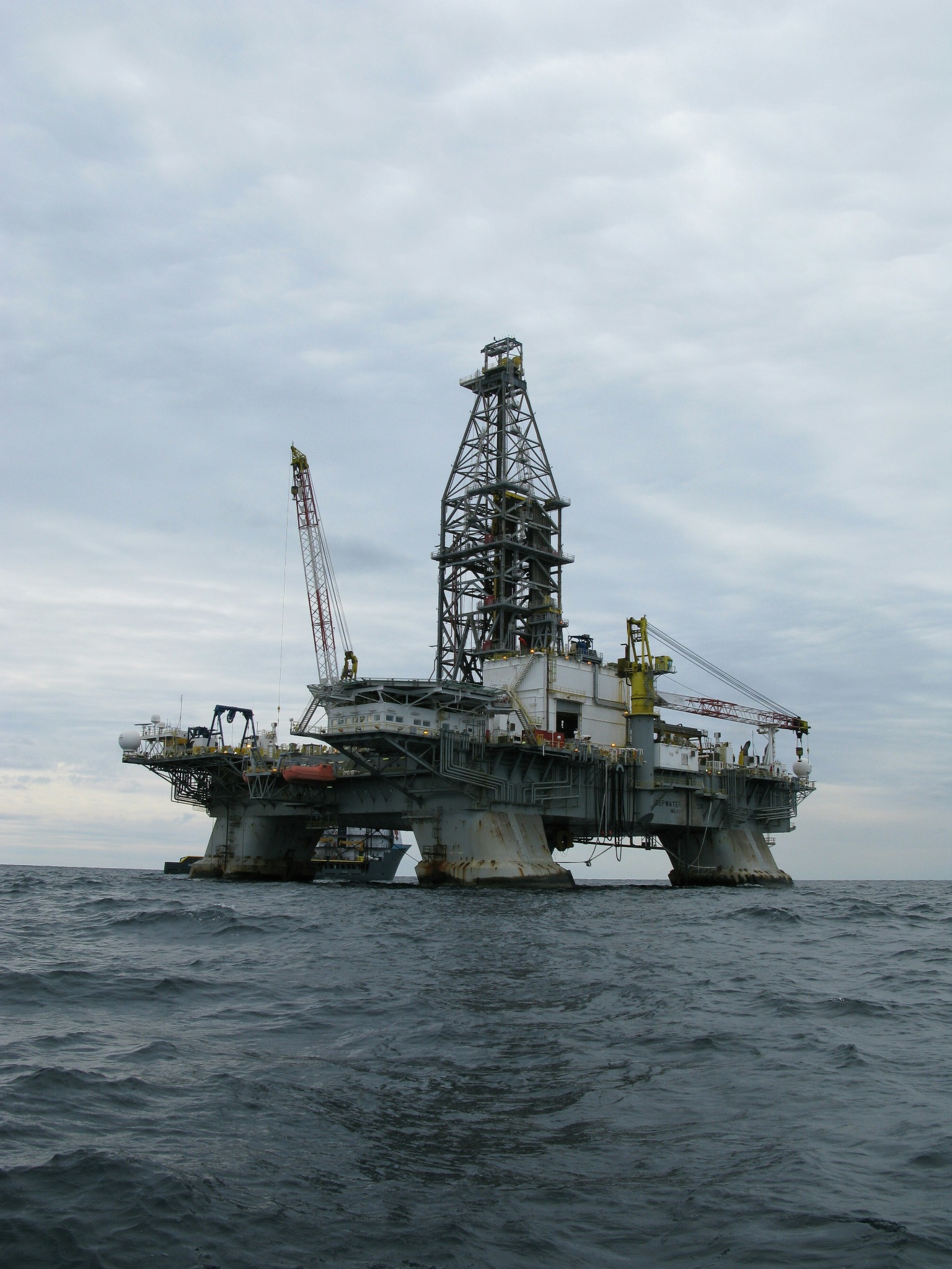 Plataforma petrolera costa afuera